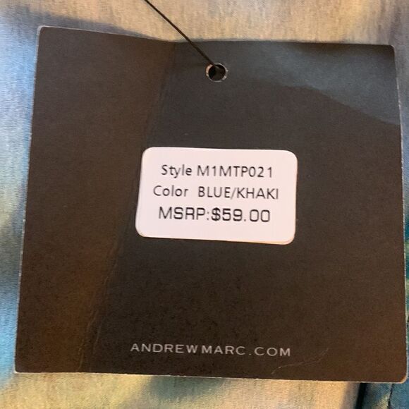 MARC NEW YORK, medium NWT, V neck, oversized sleeves, scrunch elastic waist - Picture 14 of 15